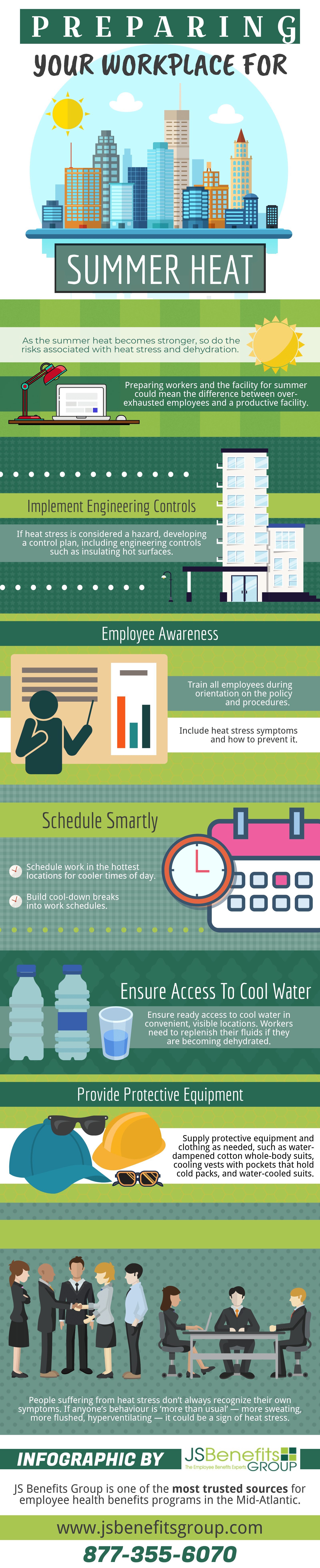 Preparing Your Workplace for Summer Heat