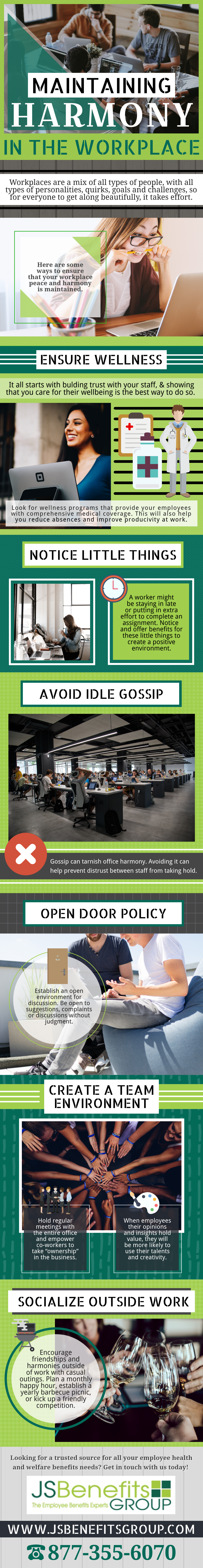 Maintaining Harmony in the Workplace