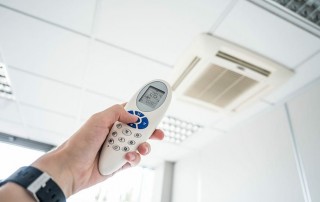 Setting temperature inside the workplace