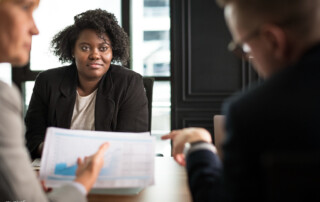 Manager taking feedback at work