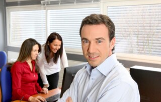 Team working together