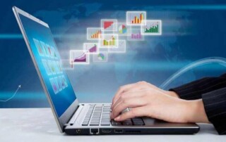 Employee working from home