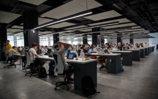 An Office Full of Employees