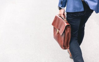 A Man Dressed in Office Wear