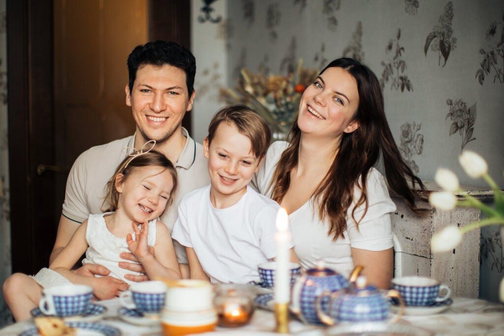 A Happy Family of Four