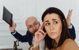 Employees conflicting, symbolizing the need for conflict resolution by HR