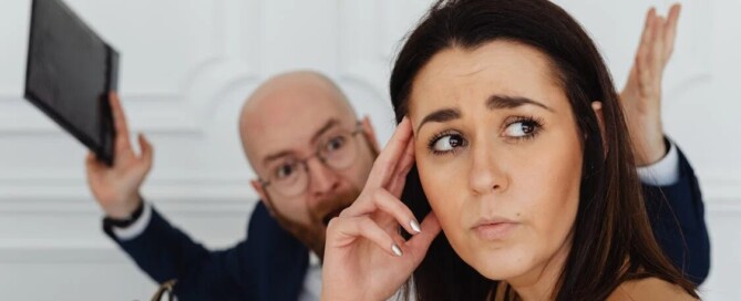 Employees conflicting, symbolizing the need for conflict resolution by HR