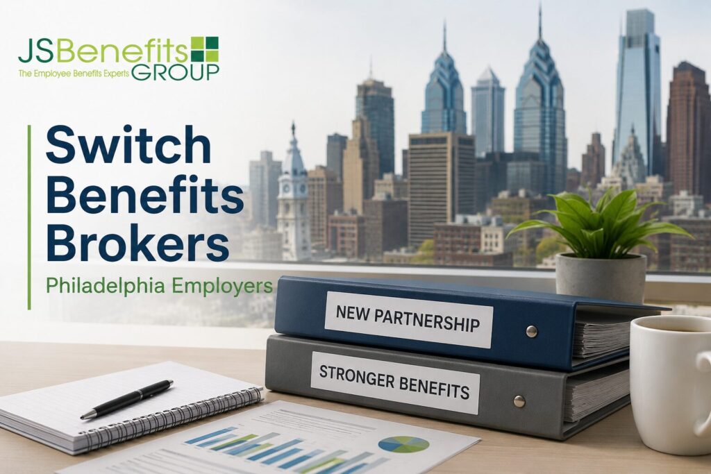 JS Benefits Group image about switching benefits brokers for Philadelphia employers.