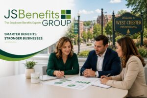 JS Benefits Group helping West Chester, PA employers lower employee health insurance costs through strategic employee benefits consulting.