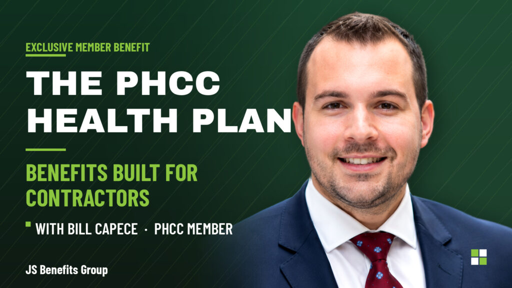 PHCC Health Plan for plumbing, heating, and cooling contractors